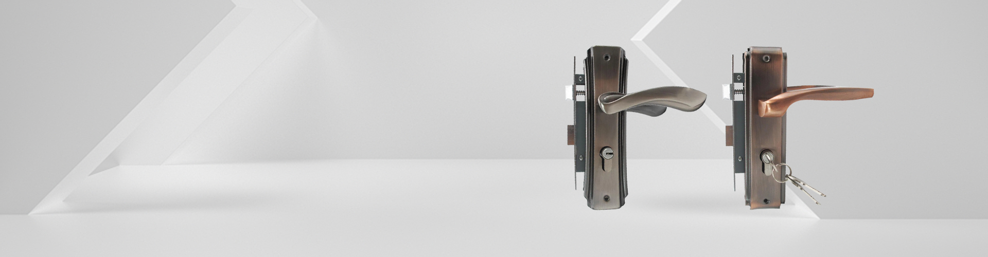 JW-LOCK Door Handle Lock Set Banner