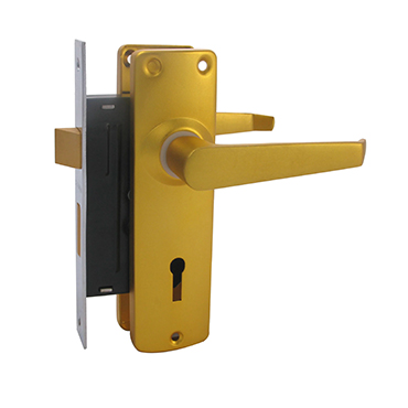 JW-LOCK Lever Door Handle Lock Set 680G