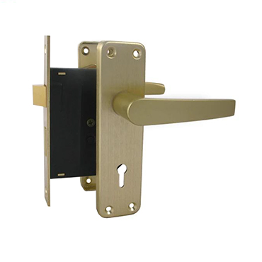 JW-LOCK Lever Door Handle Lock Set 685G