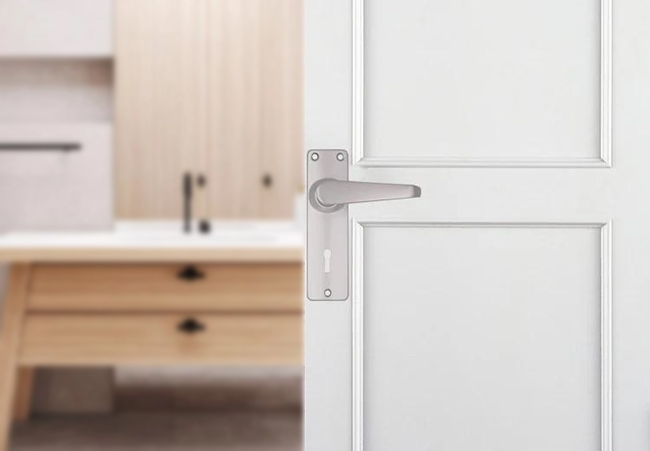 JW-LOCK Lever Door Handle Lock Set Usage Scenario 2