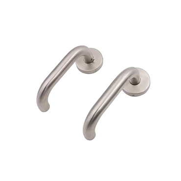 JW-LOCK Lever Handle With Rosette SS-07