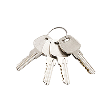 JW-LOCK Lock Cylinder Double Slot Key