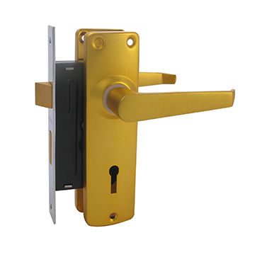 JW-LOCK Lever Door Handle Lock Set Details 680G