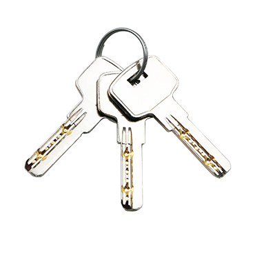 JW-LOCK Rim Lock 10000 Iron Brass Keys