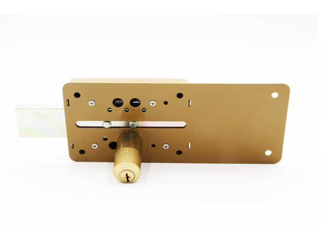 JW-Lock Product Details Yellow Rim Lock P60 Back