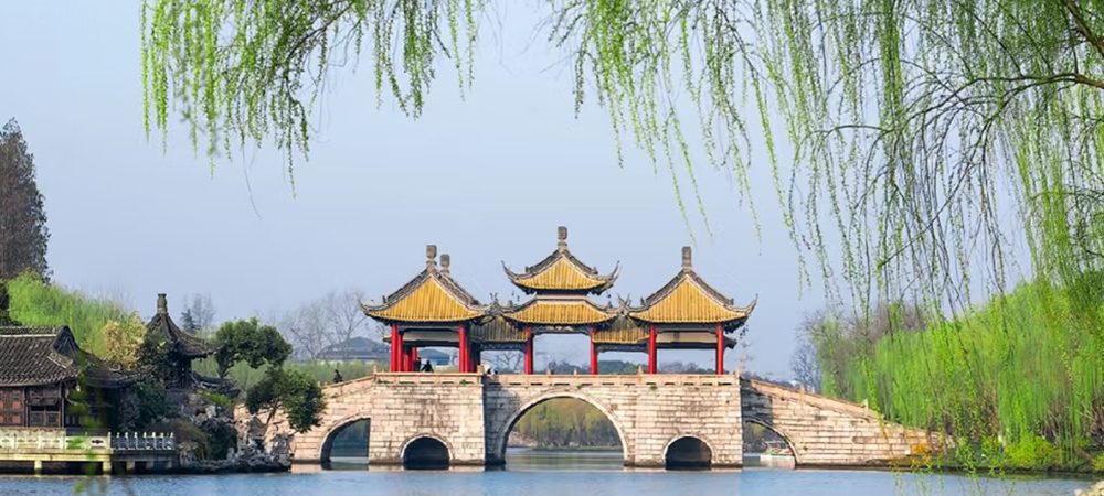 Yangzhou City Thin West Lake Scenic Area