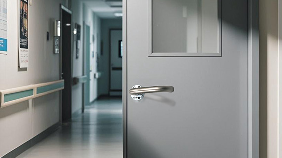 JW-Lock Fire Door Lock Hospital Application