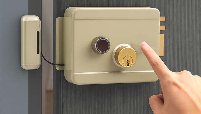 JW-LOCK Application of External Electronic Rim Lock