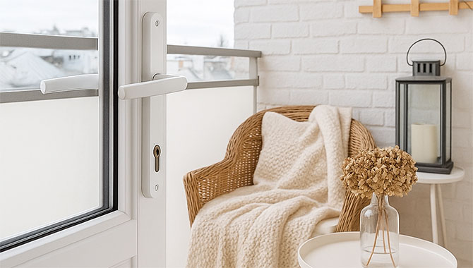 JW-LOCK Application of uPVC Door Handles