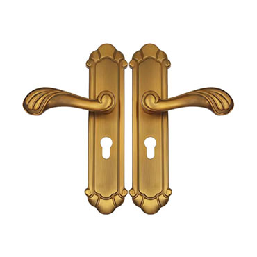JW-LOCK Iron Panel Aluminum Handle 27048