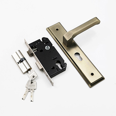 JW-LOCK Mortise Door Handle for Wooden Door