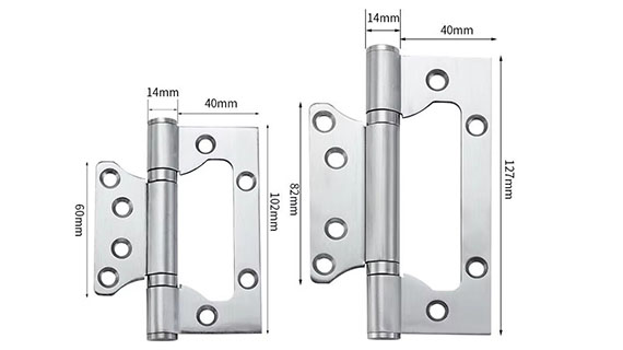 JW-LOCK Stainless Steel Silent Door Hinges-1