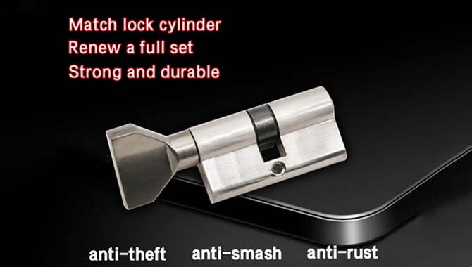 JW-LOCK The Processing of the Single-sided Lock Cylinder Makes it Durable