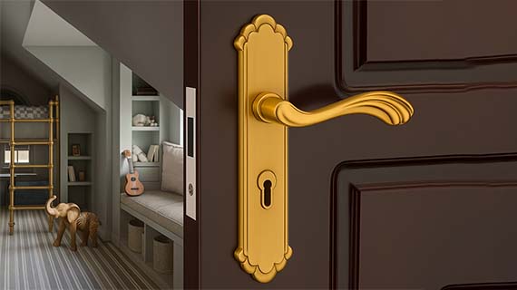 JW-LOCK Why Choose RETICLE Iron Panel Aluminum Handle