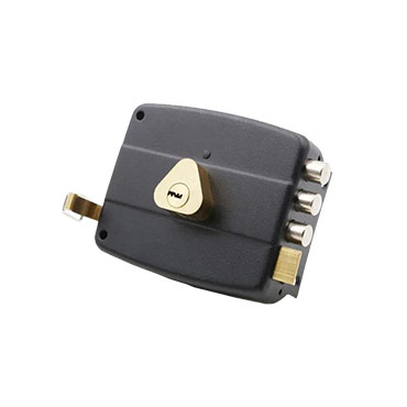 JW-LOCK Black Mechanical Rim Lock 540-10-3M