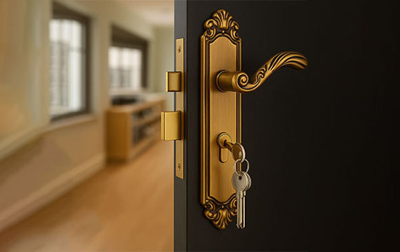 JW-Lock External Door Handle With Lock
