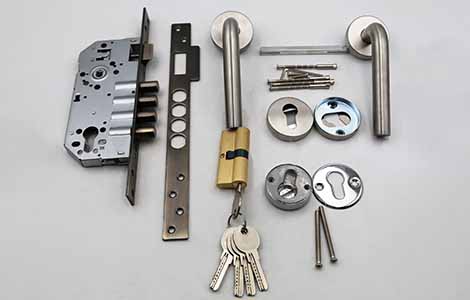 JW-KOCK 4 Round Dead Bolt Mortise Lockset