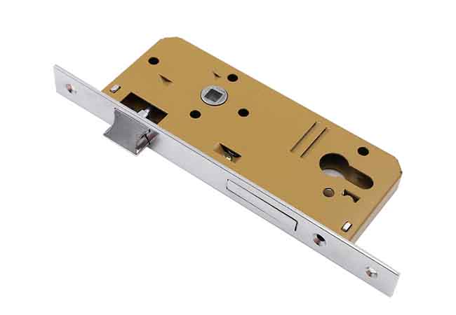 JW-LOCK 8545 Storm Door Lock body Chrome Plated