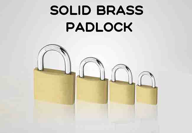 JW-LOCK Solid Brass Padlock