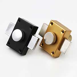 JW-LOCK Traditional Double-sided Rim Latch Lock