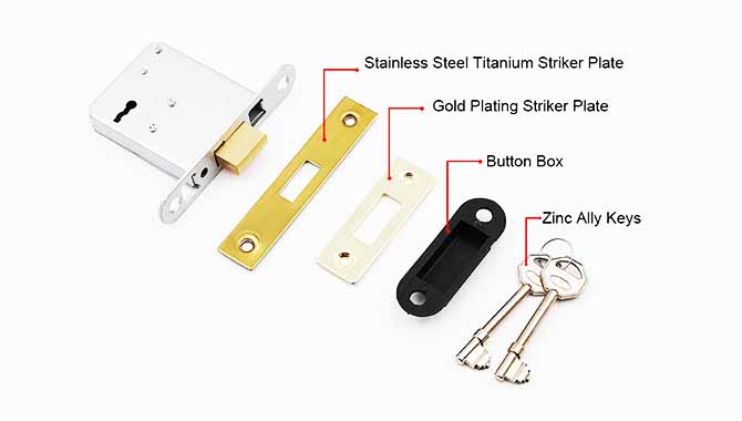 Lever Mortice Deadlock Set Provided Security