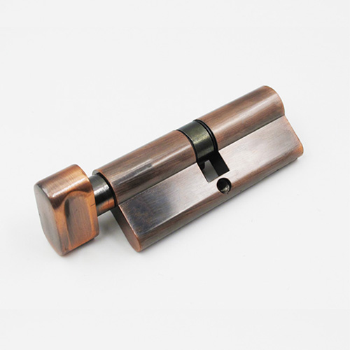 70mm Antique Copper Euro Cylinder Thumbturn