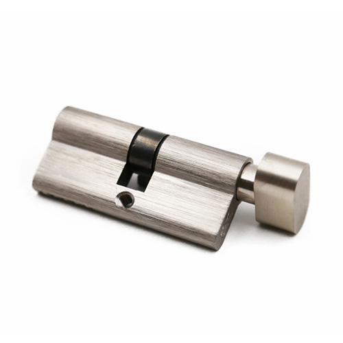 70mm Nickel Brushed Euro Cylinder Thumbturn