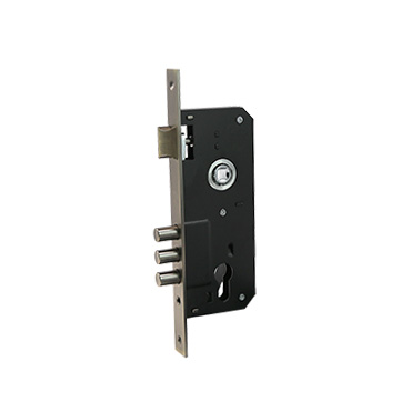 8540 3 Round Dead Bolt Mortise Lock Body By Antique Bronze