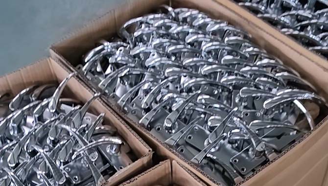 Advantages Custom RETICLE Door Handle Plate