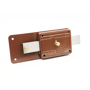 Double Deadbolt Gate Rim Lath Lock P61