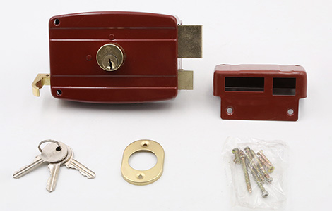 External Gate Door Rim Lock By Features-1