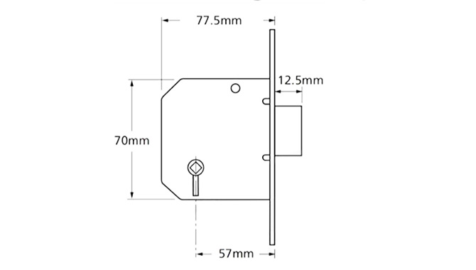 Lever Mortice Deadloc 2177 By Drawinges