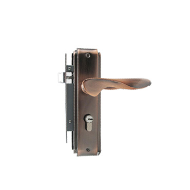 RETICLE Popular Plate Door Handle Set with Keys