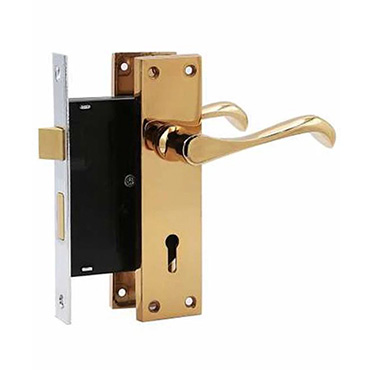 2 Lever Mortice Lockset 419 Gold