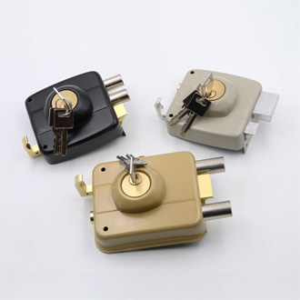 JW Rim Lock With Keys 100