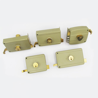 JW Yellow Rim Lock 111A