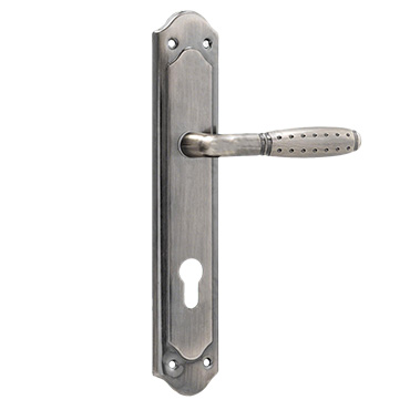 Panel Door Handle Brushed Nickel