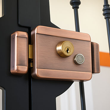 12V Electronic Rim Lock for Metal Door