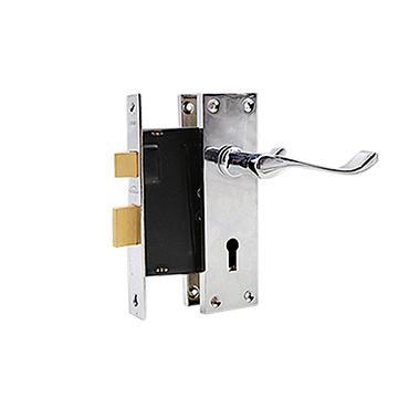 419 Chrome-plated Lever Lock Set