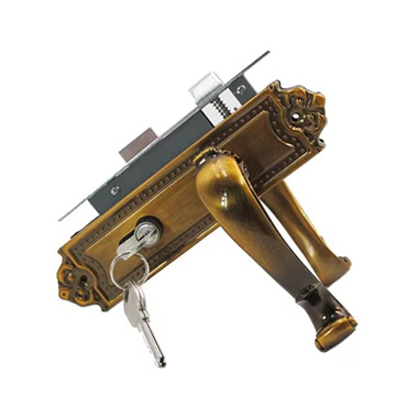 5845 Euro Mortise Handle Lock Set