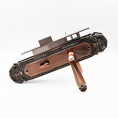 5845 Retro Handle Lock Set