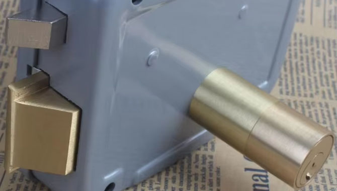 Customizable Multi-option Electric Deadbolt Rim Lock for Garden Gate Door