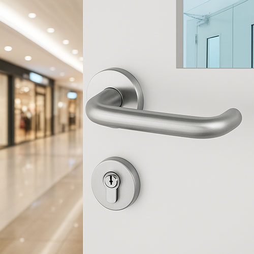 Stainless Steel Door Handle for Fire Escape Door