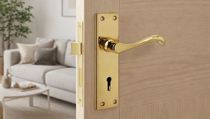 JW-LOCK 419 Wide Application for Interior Door