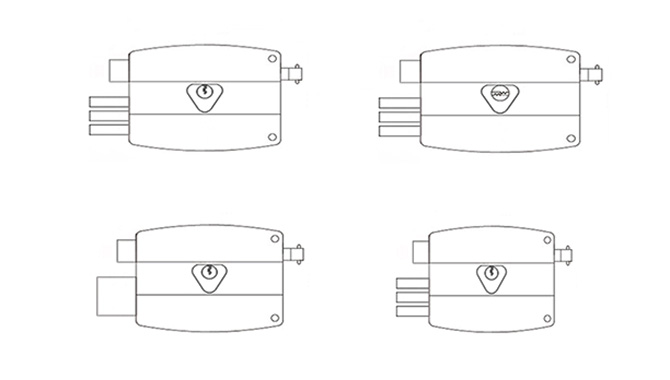 Drawings for Rim Lock
