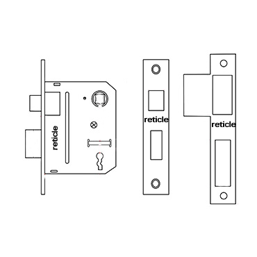 JW-LOCK Print LOGO for Your 3 Lever Lock Body