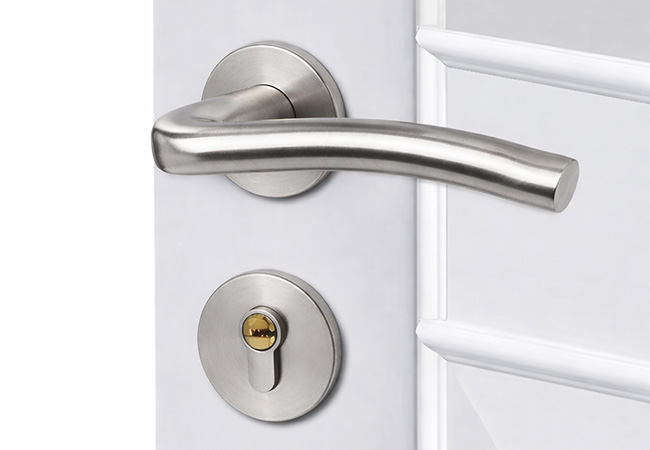 JW-LOCK Stainless Steel Lever Handle With Rosette Application 11
