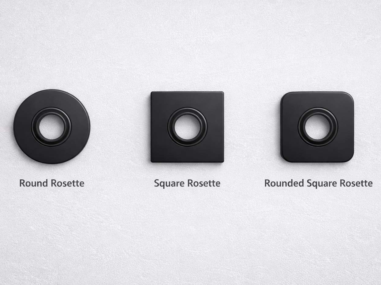 Multiple Rosette Shapes for Door