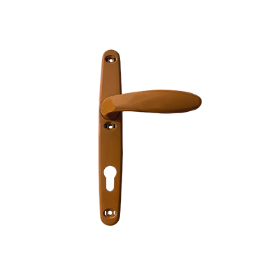 Aluminum Door Handle for UPVC Door Brown