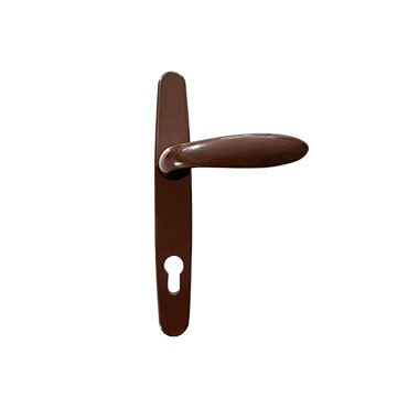 Aluminum Door Handle for UPVC Door Chocolate Color